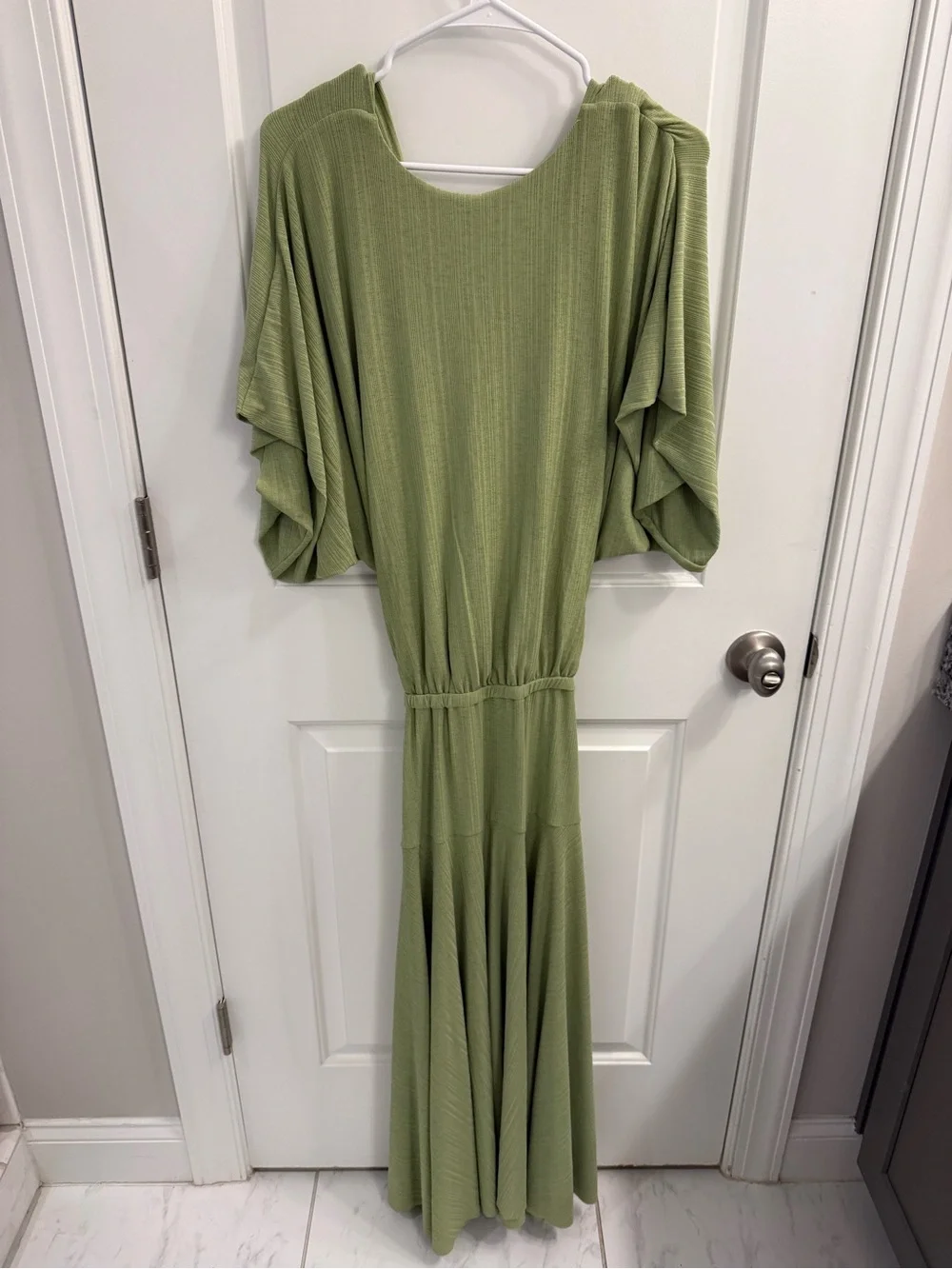 Free People Beach Kauai Midi Wrap Dress ONLY Green Size Small